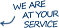We are at your Service!